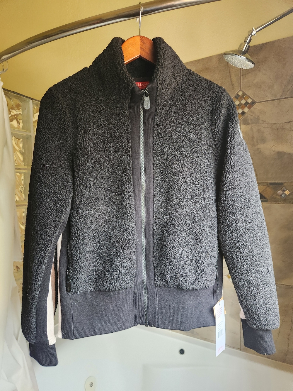 krimson klover Stevie Jacket Fleece Jacket Black Medium NWT